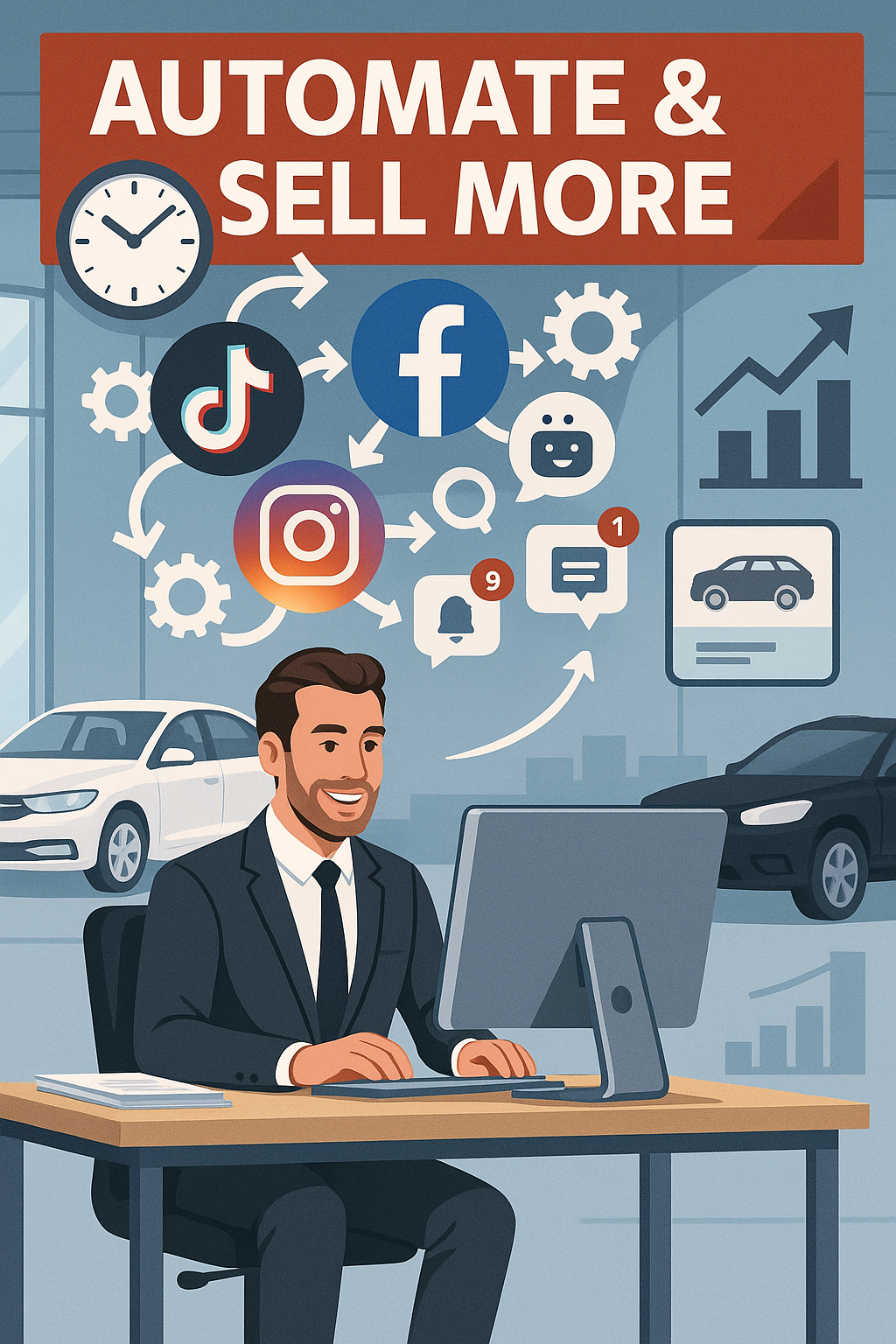 Social Media Automation Strategy for Car Dealers: Save Time and Sell More